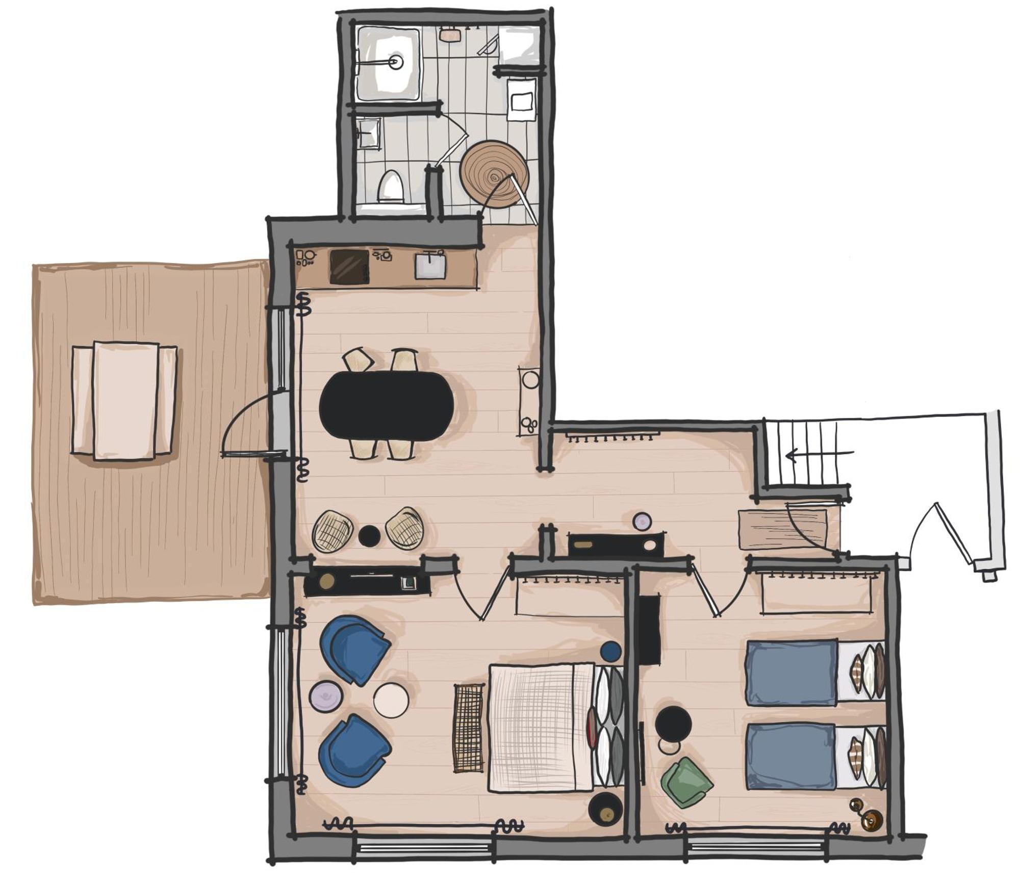Inni - Boutique Apartments Hveragerdi Δωμάτιο φωτογραφία